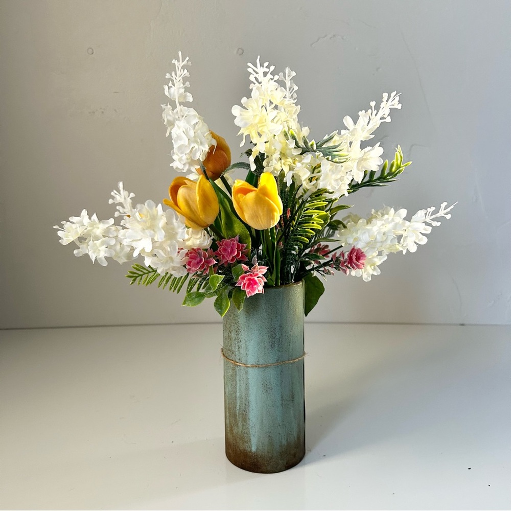 Spring Decorative Tulip Arrangement - Picture 2 of 5
